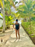 BLKOWN  Classic One-Piece Swimsuit